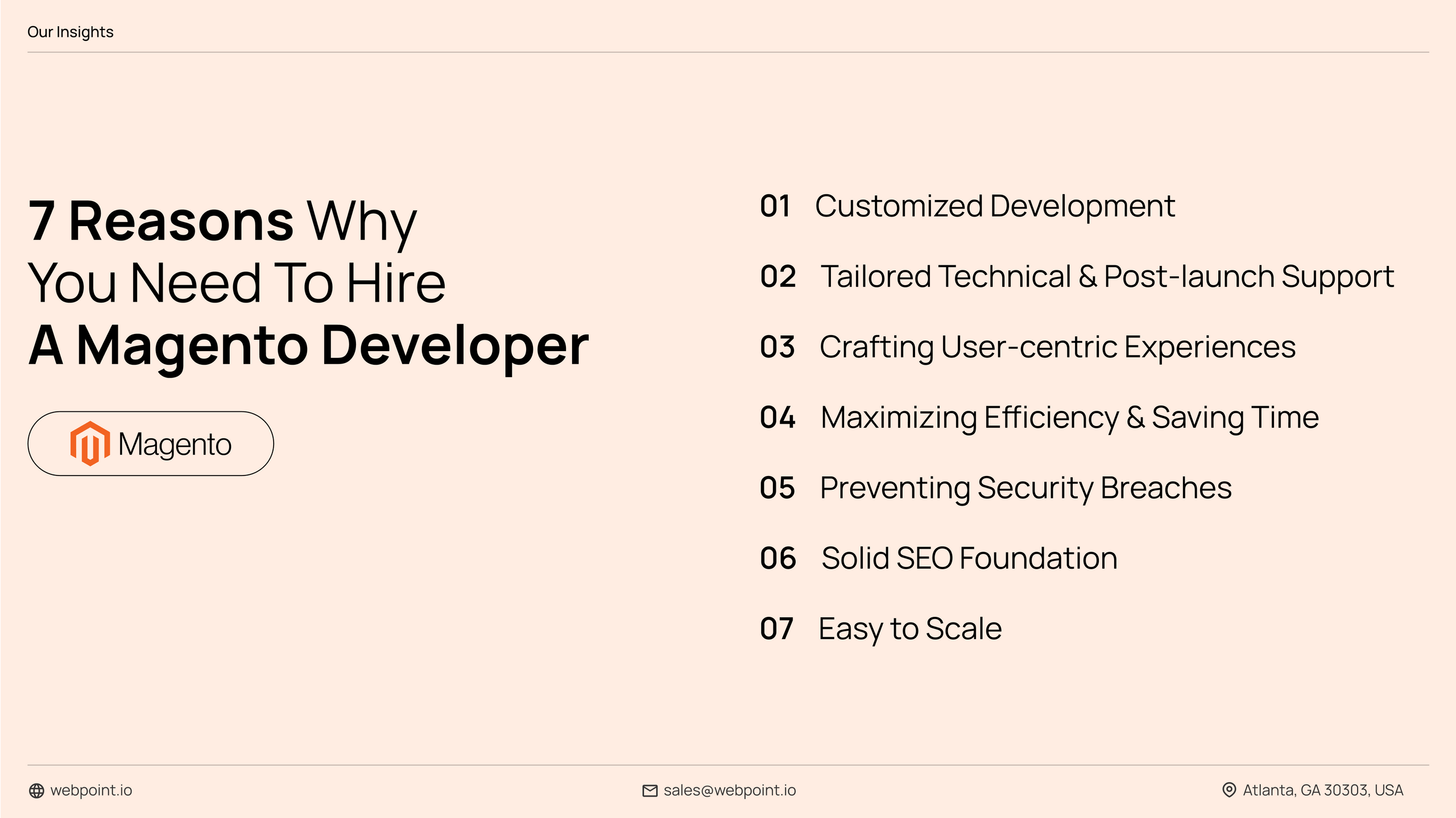 7 reasons why you need to hire a magento developer for your ecommerce project