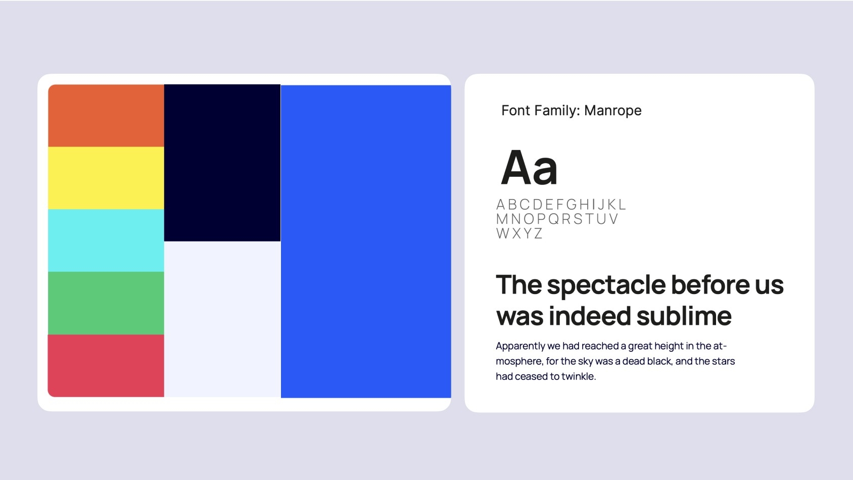 color and typography of refreshed webpoint website 
