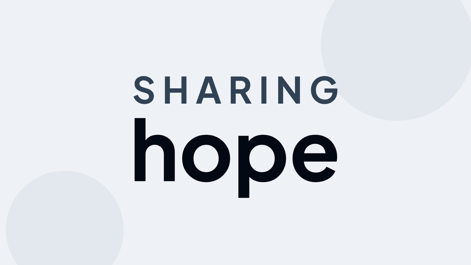 The Sharing Hope logo